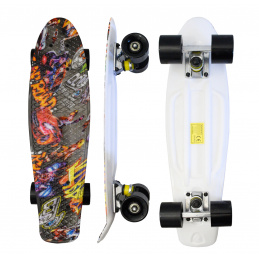 Aga4Kids Pennyboard 100kg Belastbar, Pennyboard, Longboard, Skateboard MR6005