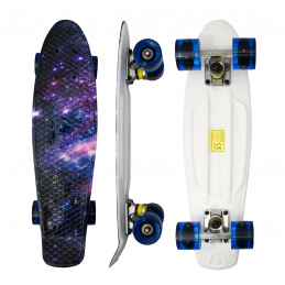 Aga4Kids Pennyboard MR6010, ABEC 7, 100kg Belastbar, Pennyboard, Longboard, Skateboard, Miniboard