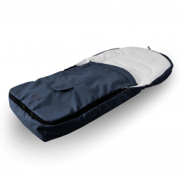 Aga Kinder Fußsack Classic Polar Len Dunkelblau