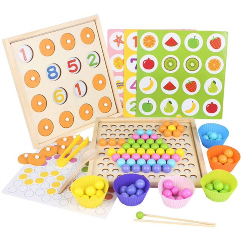 Aga4Kids Lehrreiches Holzset