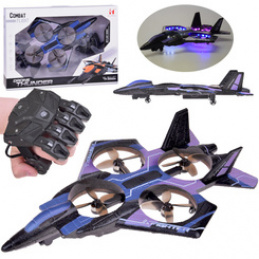 Zdalnie sterowany dron combat -pojazd latający+kolorowe diody RC0704 NI uniwersalny