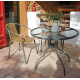 Aga Gartentisch MR4354LGY 75x90 cm