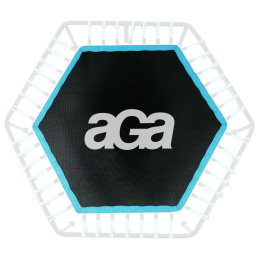Aga Sprungtuch für Fitness-Trampolin Hellblau, TrampolinSprungtuch Ersatz Sprungmatte, Sprungmatte
