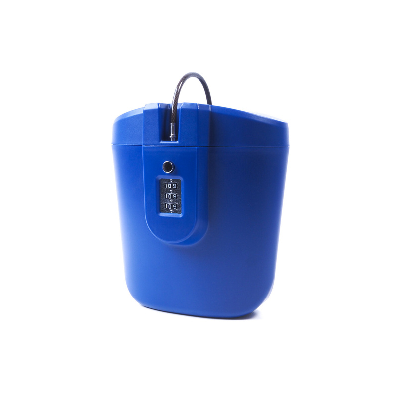 Aga Tragbare Sicherheitsbox Blau