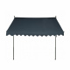 Aga Teleskopische Markise 300x120 cm Grau