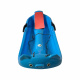 Aga Kinder Schlitten  DS496 Blau, Kinderschlitten aus Kunststoff, Stabiler Schneebob, Rodelschlitten für Kinder