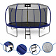 Aga SPORT EXCLUSIVE Trampolin 430 cm Dunkelblau + Sicherheitsnetz + Leiter
