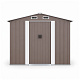 Aga Gartenhaus 303x236x190 cm Graubraun