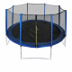 Aga SPORT PRO Trampolin 366 cm 12 ft Blau + Schutznetz