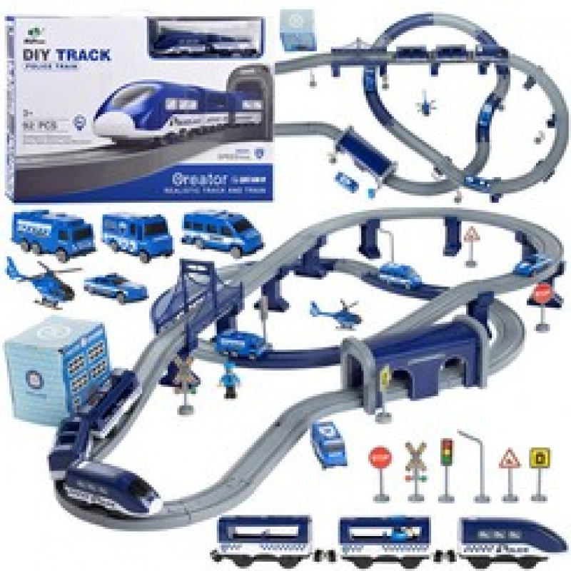 Großspurige elektrische Eisenbahn Polizei 92ele ZA4436 universal