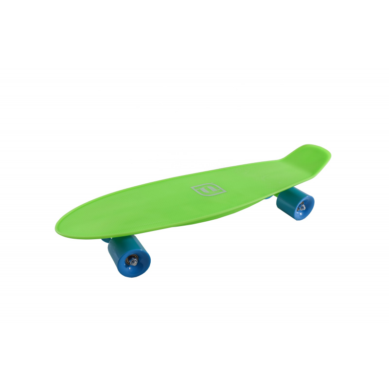 Darpeje Pennyboard Funbee Grün, 100kg Belastbar, Pennyboard, Longboard, Skateboard