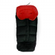 Aga Frost 3in1 Kinder Fußsack Schwarz/Rot