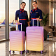 Aga Travel Kofferset 2-teilig MR4673 – Trolley Koffer 66L & 93L in Gelb/Violett – Hartschale ABS+PC mit TSA-Schloss & 360° Rollen, leicht & robust