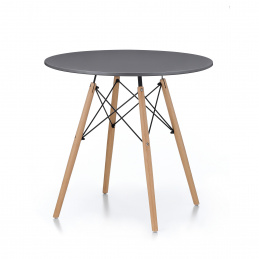 Aga Esstisch 80 cm Grau