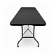 Aga Garten Klapptisch 180x74x74 cm Schwarz