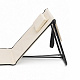 Linder Exclusiv Klappbarer Strandliegestuhl Beige