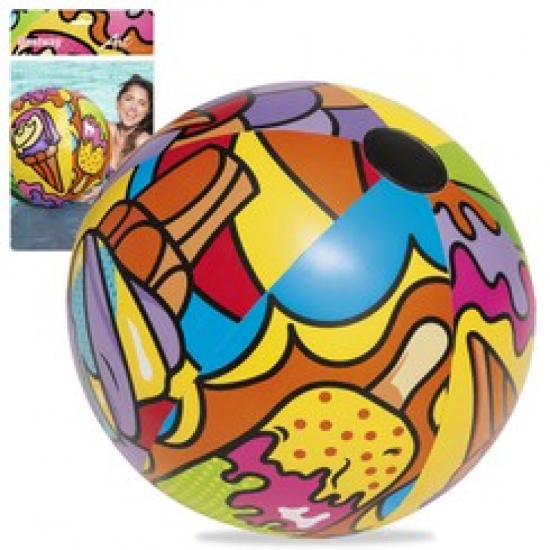 BESTWAY bunter aufblasbarer Strandball 91cm 31044