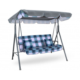 Aga MAJKA Hollywoodschaukeln Gartenschaukel Quadrat Grün