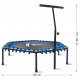 Aga Smart FITNESS Trampolin 130 cm Blau + Griff