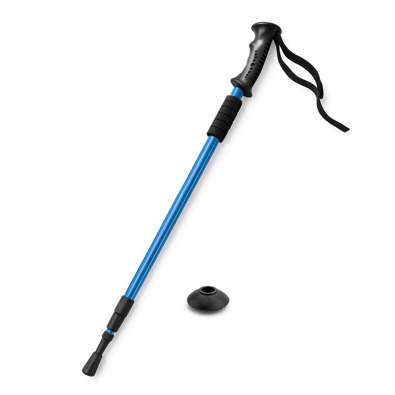 Aga Trekkingstöcke AntiShock Blau