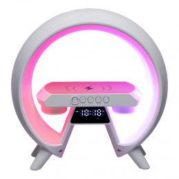 LED světlo s indukční nabíječkou s rádiem