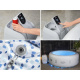 Bestway Whirlpool Lay-Z-Spa PARIS für 4 - 6 Personen 60013