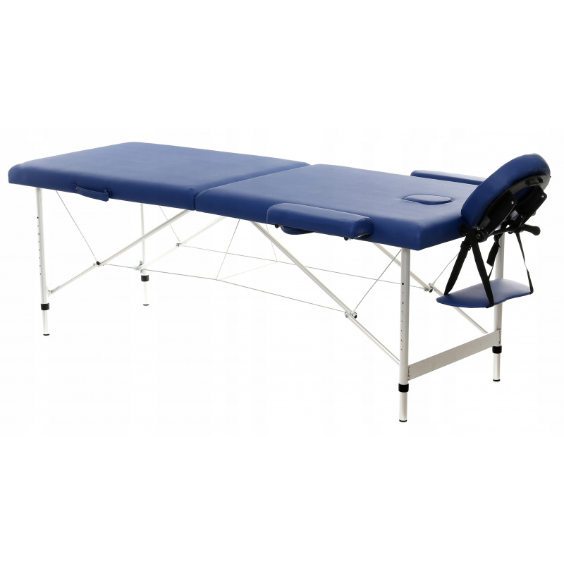 Aga Aluminium Massageliege AT201 Dunkelblau