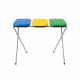 Aga Ständer für Müllsäcke 3x120 l Gelb, Blau, Grün