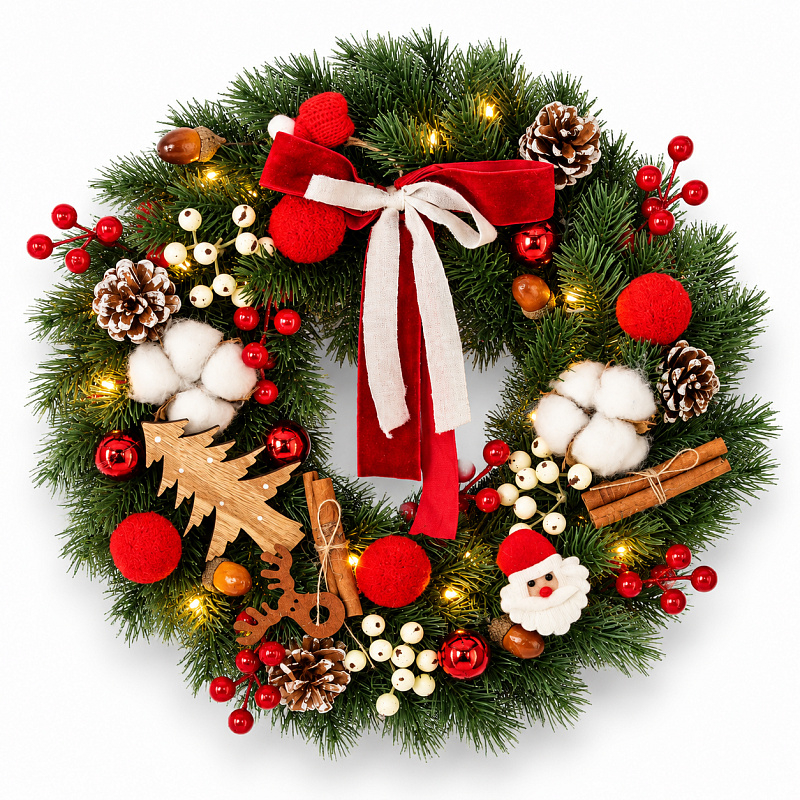 Aga Weihnachts-LED-Kranz 40 cm LED5893