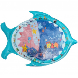 Aga4Kids Wassermatte Aufblasbare Wasserspielmatte für Kinder-Baby MRWM08 Sensorisches Spielzeug Kleinkinder, Wassermatte für Säuglinge und Kleinkinder