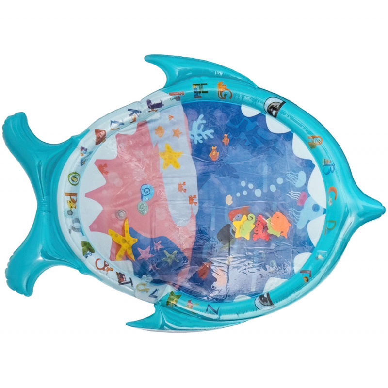 Aga4Kids Wassermatte Aufblasbare Wasserspielmatte für Kinder-Baby MRWM08 Sensorisches Spielzeug Kleinkinder, Wassermatte für Säuglinge und Kleinkinder