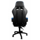 Aga Spielstuhl, Bürostuhl,Drehbarer Spielstuhl, Gamingstuhl, Racing Schreibtischstuhl,Chefsessel MR2080 Schwarz - Blau