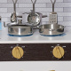 Aga4Kids Große Kinderküche aus Holz mit Kühlschrank, Geschirrspüler, Mikrowelle, klassischem Backofen und weiterer Ausstattung