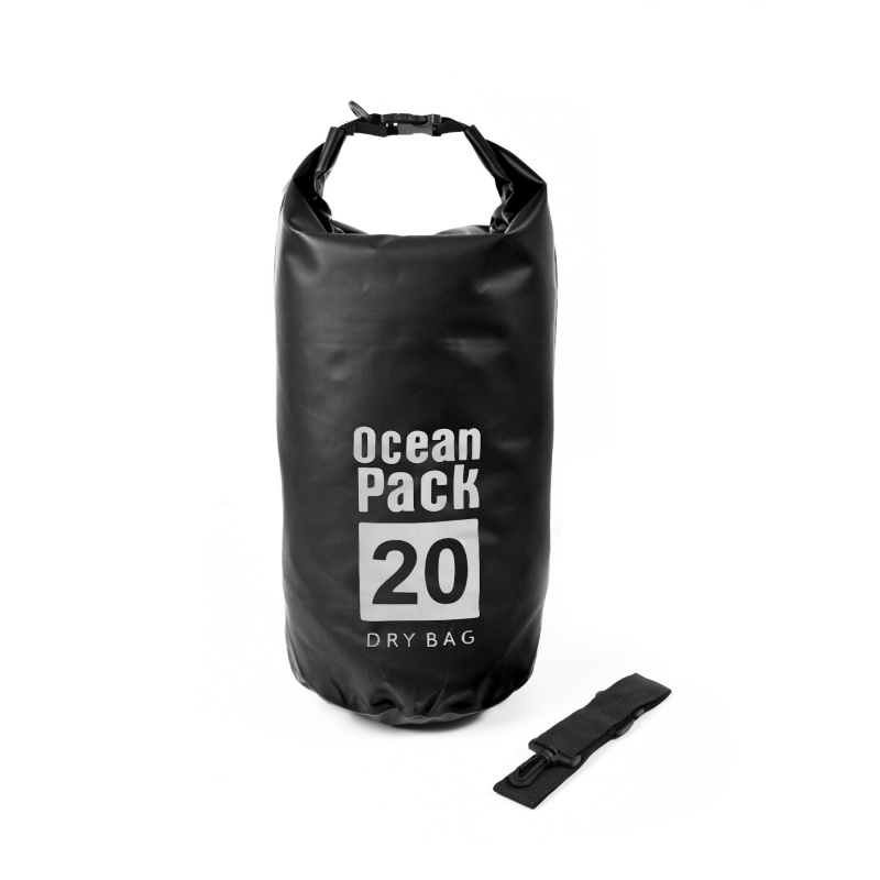 Aga Wasserdichter Beutel 20 l Schwarz