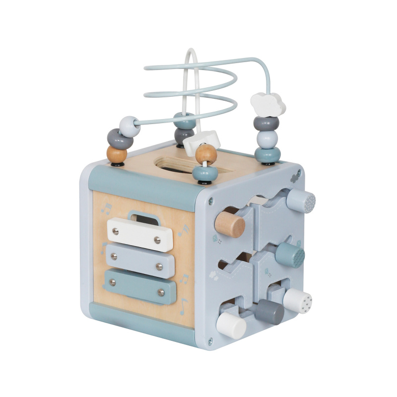 Aga4Kids Holz Motorikwürfel MR6153 Blau