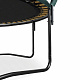 Aga SPORT EXCLUSIVE Trampolin 366 cm 12 ft Dunkelgrün, Kindertrampolin, Gartentrampolin mit Sicherheitsnetz + Schutznetz + Leiter