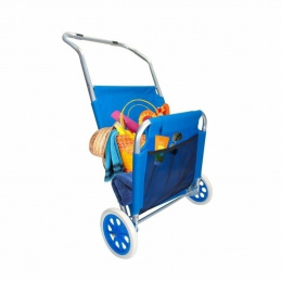 L7 LEŻAK WÓZEK FOTEL PLAŻOWY NA KÓŁKACH