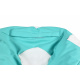 Aga Sitzsack Relaxationbag BALL XXXL Weiß - Türkis