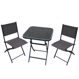 Aga-Gartenmöbel-Set Klappbarer BISTRO-SET