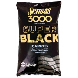 Sensas Grundfutter 3000 Super Black Carpe 1kg