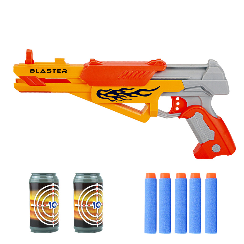 Aga4Kids Schaumstoff-Blaster MR1428 + 6 Szt. Patronen
