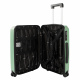 Aga Travel Kofferset 3 Teilig Hartschale Leicht ABS+PC Reisekoffer Haltbar Trolley Handgepäck Sets mit TSA Schloss und 4 Rollen MR4668 Grün