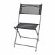 Linder Exclusiv Garten Klappstuhl GM6000G-S – Stabil, wetterbeständig & pflegeleicht mit atmungsaktivem Textilbezug, klappbar