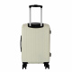 Aga Travel  Reisekofferset Hartschalenkoffer, Doppeltragegriff mit Zahlenschloss, Trolley Reisekoffer 3tgl 4 Rollen Reisekoffer MR4666 Beige