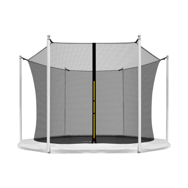 Aga Sicherheitsnetz für Trampolin 250 cm 8 ft für 6 Stangen Schwarz Innennetz