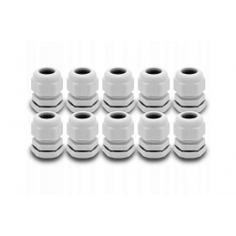Kabelová průchodka - PG 11 - IP68 - 10 ks