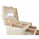 Schmuckkästchen mit Schlüsselspiegel beige ISO 6347