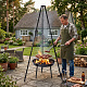 Aga Garten-Grill auf einem Dreibein mit Feuerstelle BBQ0162
