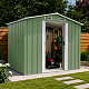 Aga Gartenhaus 236x174x190 cm Hellgrün