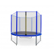 Aga SPORT PRO Trampolin 180 cm 6 ft Blau + Schutznetz